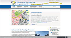 Desktop Screenshot of naturenergie-glemstal.de